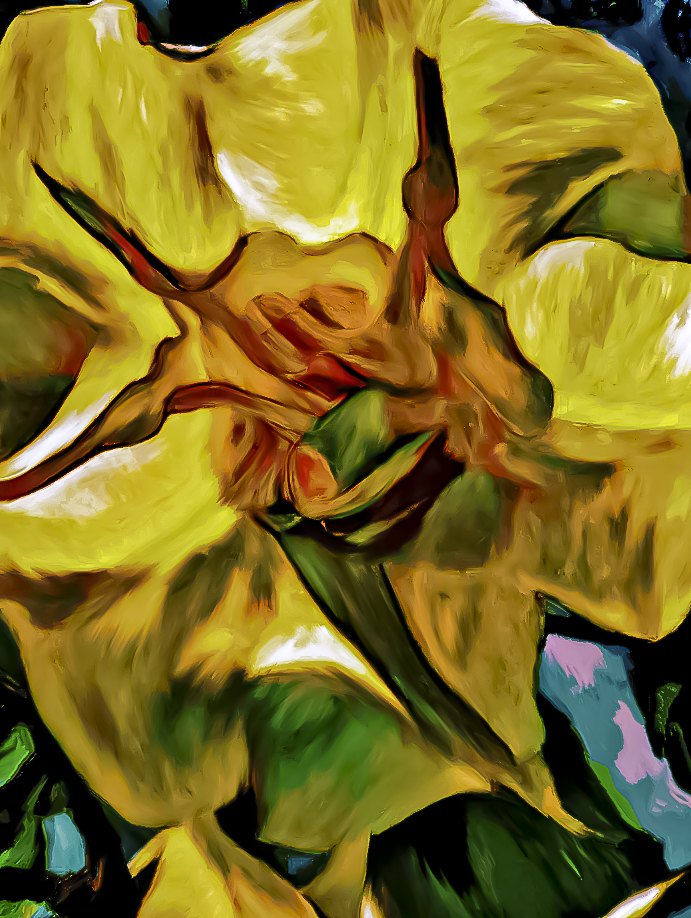 okeeffe in rousseaus garden