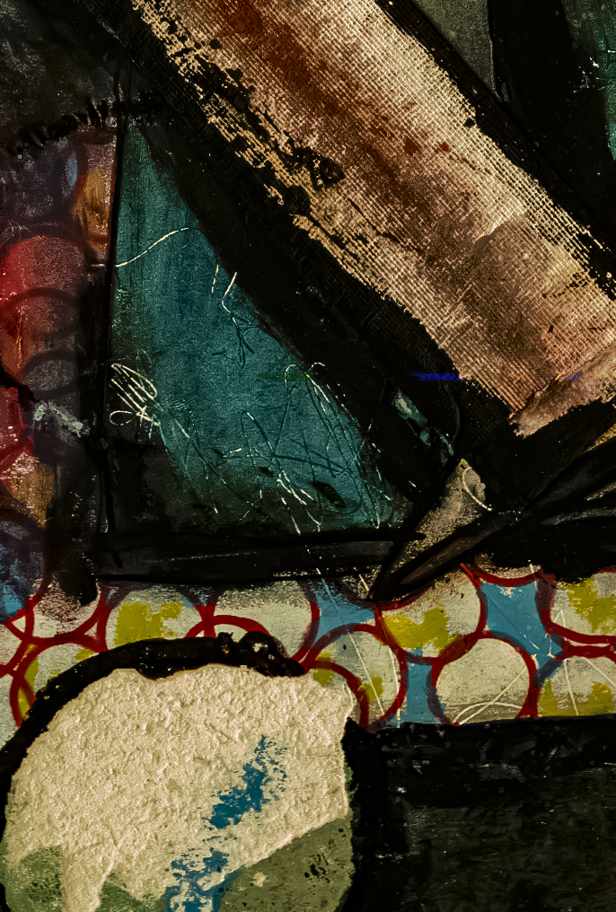 still life with falling books