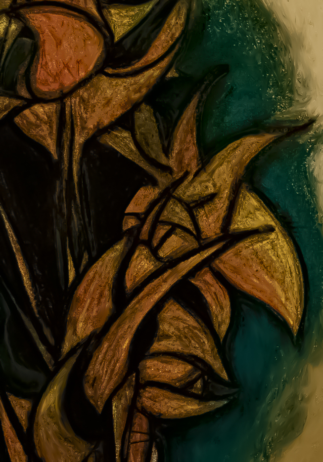 sunflowers in three perspectives